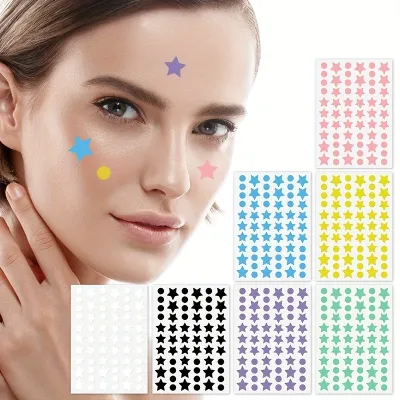 40 Pcs Colorful Pimple Acne Removal Patches 